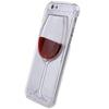 Red Wine Transparent iPhone Case