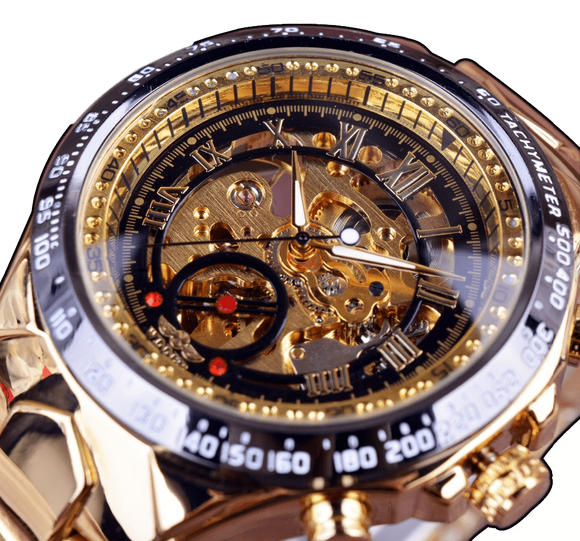 Men's Luxury Automatic Skeleton Watch - Zodeys