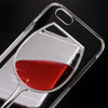 Red Wine Transparent iPhone Case