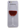 Red Wine Transparent iPhone Case