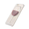 Red Wine Transparent iPhone Case