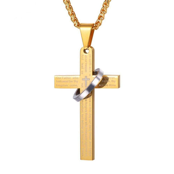 Limited Edition Bible Cross Necklace - Zodeys