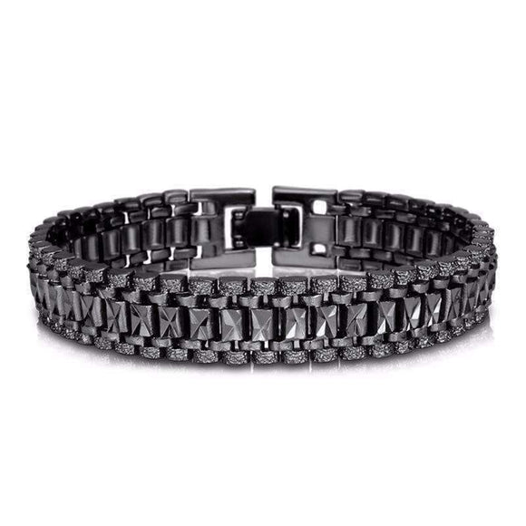 Men's Thick Cuban Link Bracelet - Zodeys