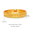 Men's Thick Cuban Link Bracelet - Zodeys