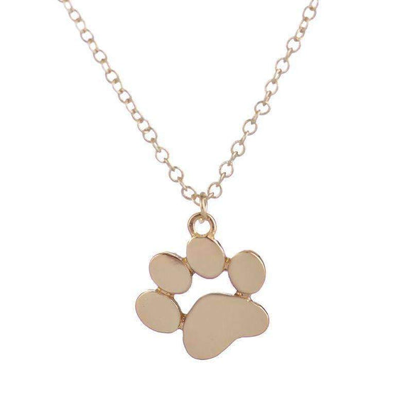 Dog Print Necklace - Zodeys