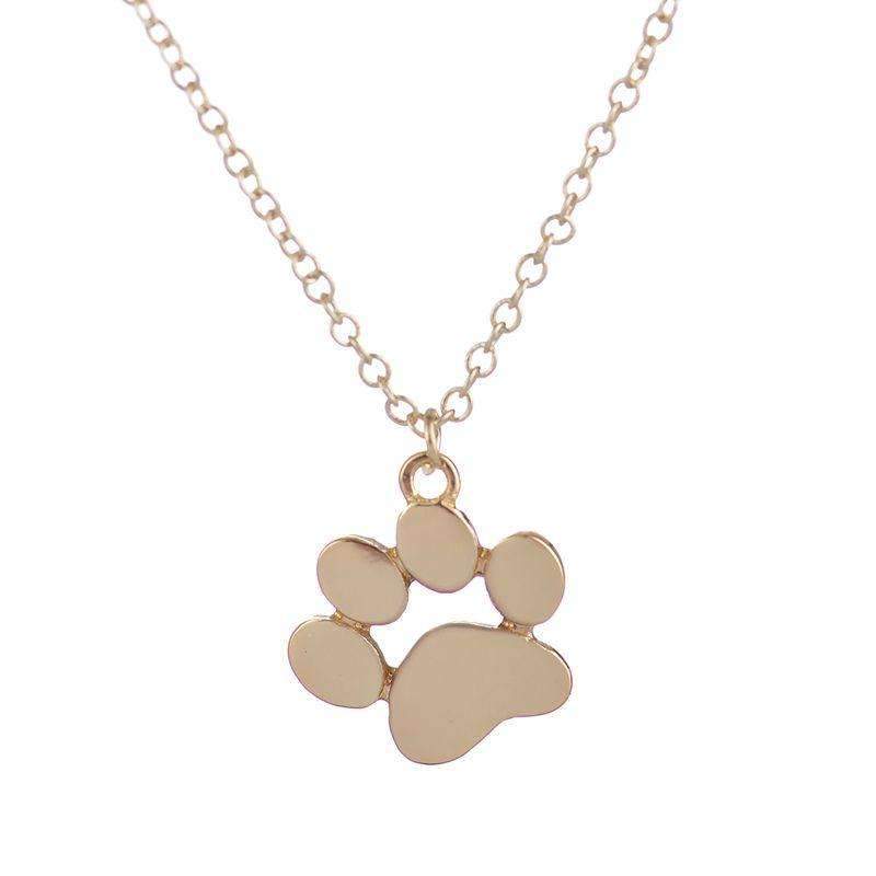 Dog Print Necklace - Zodeys