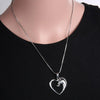 Silver Horse & Heart Necklace