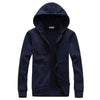 Long Sleeve Casual Zip-Up Hoodie - Zodeys