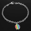 Rainbow Charm Pride Bracelet - Zodeys