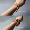 Hand-polished Buddhist Wooden Mala Prayer Beads Bracelet/Necklace - Zodeys