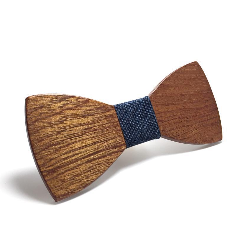 Corbatas Wooden Butterfly Bow Tie - Zodeys