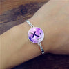 Purple Fusion Silver Constellation Bracelet - Zodeys
