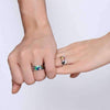Polished Together Forever LGBT Rainbow Rings - Zodeys