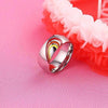 Polished Together Forever LGBT Rainbow Rings - Zodeys