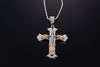 Viking Premium Stainless Steel Cross Necklace - Zodeys