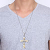 Viking Premium Stainless Steel Cross Necklace - Zodeys