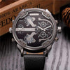 Large & Heavy Rose Gold & Full-Steel Watch - Zodeys