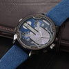 Large & Heavy Rose Gold & Full-Steel Watch - Zodeys