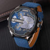 Large & Heavy Rose Gold & Full-Steel Watch - Zodeys