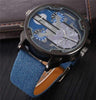 Large & Heavy Rose Gold & Full-Steel Watch - Zodeys
