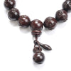 African Blackwood Hand-carved Sanskrit Buddhist Prayer Beads Bracelets - Zodeys