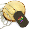 Vándalo Graffiti Dog Tag Pendant Necklace - Zodeys