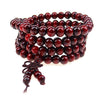 Natural Sandalwood Buddhist Wood Prayer Bracelet