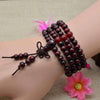 Natural Sandalwood Buddhist Wood Prayer Bracelet