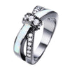Black Gold Mystic Rainbow Fire Opal Ring - Zodeys