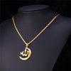 Islamic Crescent Moon Necklace - Zodeys