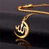 Islamic Crescent Moon Necklace - Zodeys