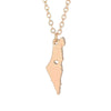 Gold & Silver Israel Necklace - Zodeys