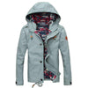 Peaceful Army Hooded Autumn Jacket - Zodeys