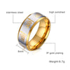 Brushed Finish Steel Islamic Prayer Ring - Zodeys