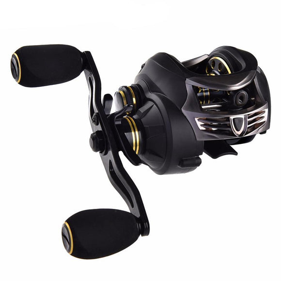 Super Light Carbon Body Fresh/Salt Water Bait-casting Fishing Reel