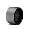 Brushed Tungsten Wide Band Ring - Zodeys