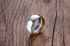 Premium Steel Inner Rainbow Ring - Zodeys