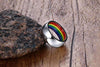 Premium Steel Inner Rainbow Ring - Zodeys