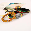 Luxury 420 Rasta Stacked Bracelet - Zodeys