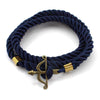 Silk Rope Anchor Bracelet