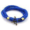 Silk Rope Anchor Bracelet