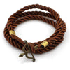 Silk Rope Anchor Bracelet