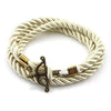Silk Rope Anchor Bracelet