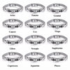Surgical Stainless Steel Zodiac Constellation Bracelet