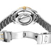Luxury Gold Mechanical Skeleton Onyx Watch - Zodeys