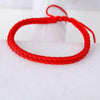Adjustable Lucky Chinese Braided Red String Bracelet - Zodeys