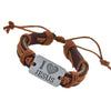Jesus Multi-layer Leather Bracelet - Zodeys