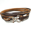 Multi-layer Fish Hook Leather Bracelet