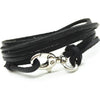 Multi-layer Fish Hook Leather Bracelet