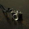 Vintage Leather Camera Pendant Necklace - Zodeys